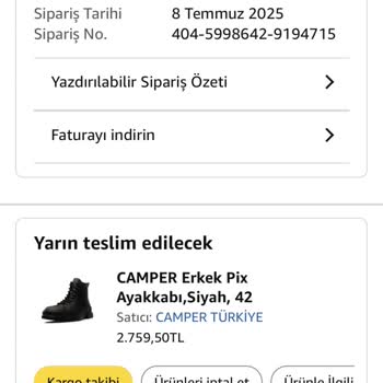 Amazon Farklı Gelen Ürünle İlgilenmedi