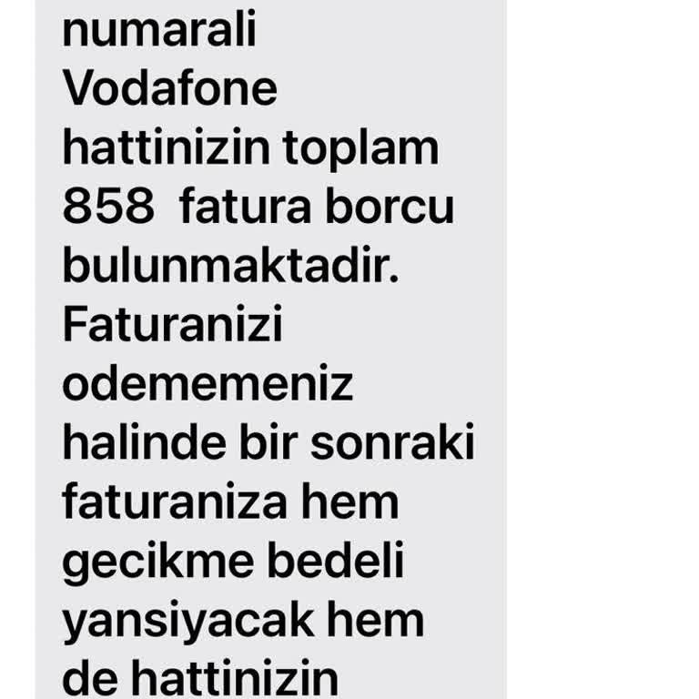 İptal Edilmeyen Hat Nedeniyle Haksız Fatura Tahsilatı