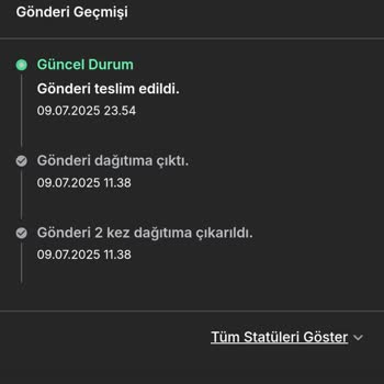 Kargo Teslim Edilmeden Teslim Edildi Gösterildi, Müşteri Hizmetlerine Ulaşılamıyor
