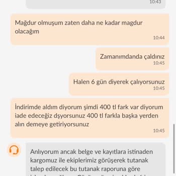 Siparişin Teslim Edilmemesi Ve Fiyat Farkı Sorunu