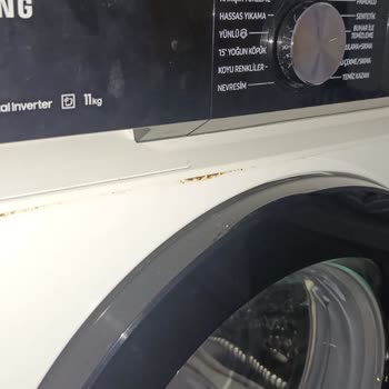 Samsung Çamaşır Makinesinde Garanti Kapsamında Paslanma Sorunu Ve Yetersiz Servis Desteği