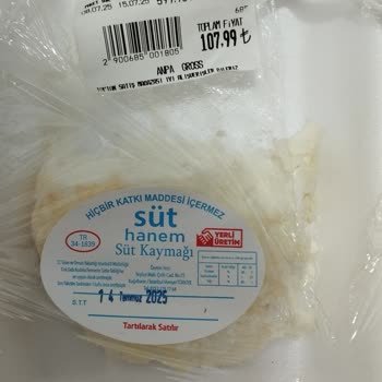 Aldığım Kaymak 2 Gün İçinde Bozuldu