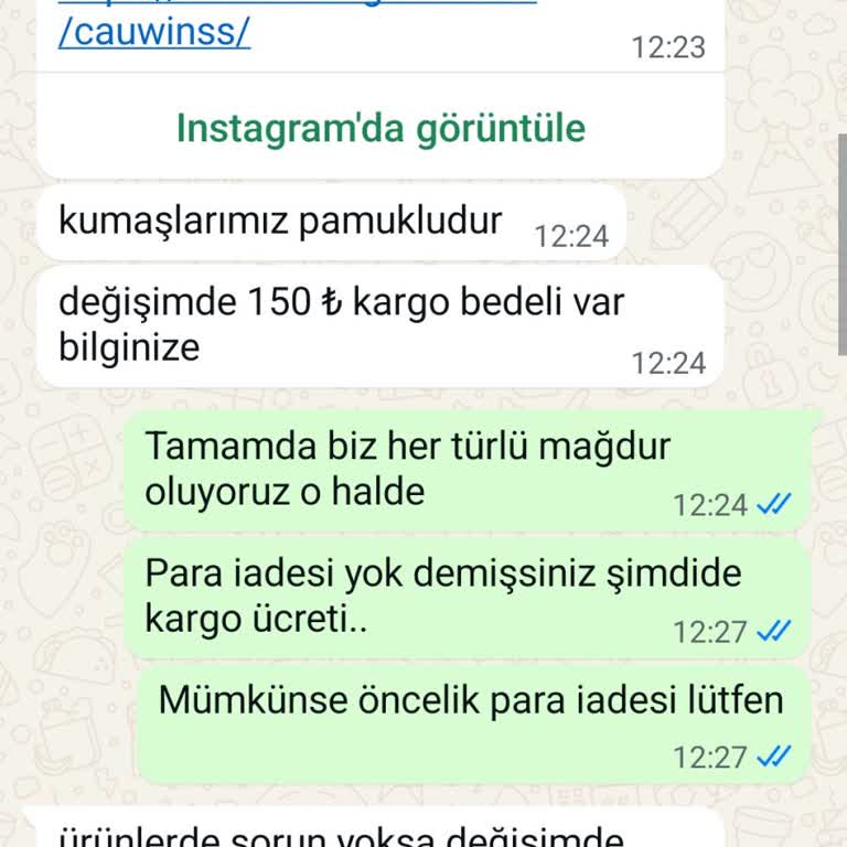 Aldığım Ürünler Beklentimi Karşılamadı, İade Ve Değişim Sorunu Yaşadım