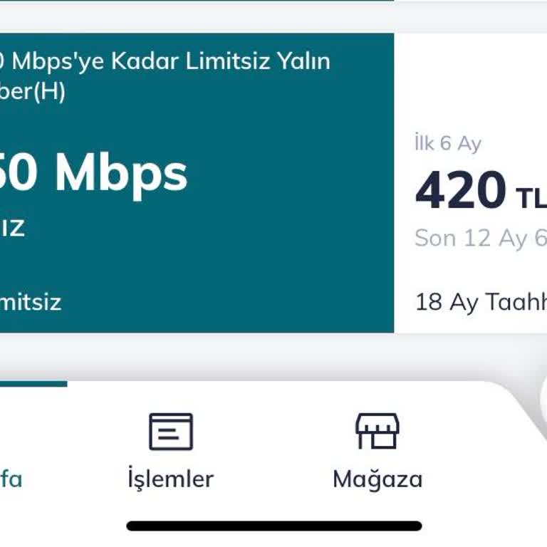 İnternet Paketi Tekliflerinde Anlamsız Fiyat Artışı