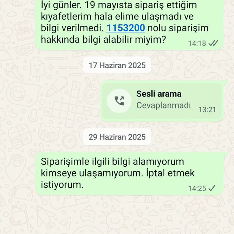 Siparişim Kayıp, Param Gitti, Kimseye Ulaşamıyorum!