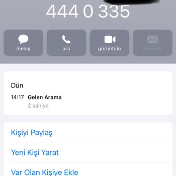 Sürekli Aramalar Nedeniyle Rahatsız Edildim