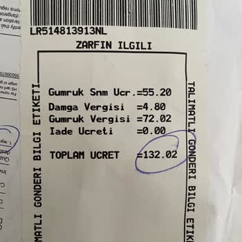 Lego Parçası İçin Orantısız Gümrük Vergisi Ve İletişim Sorunu