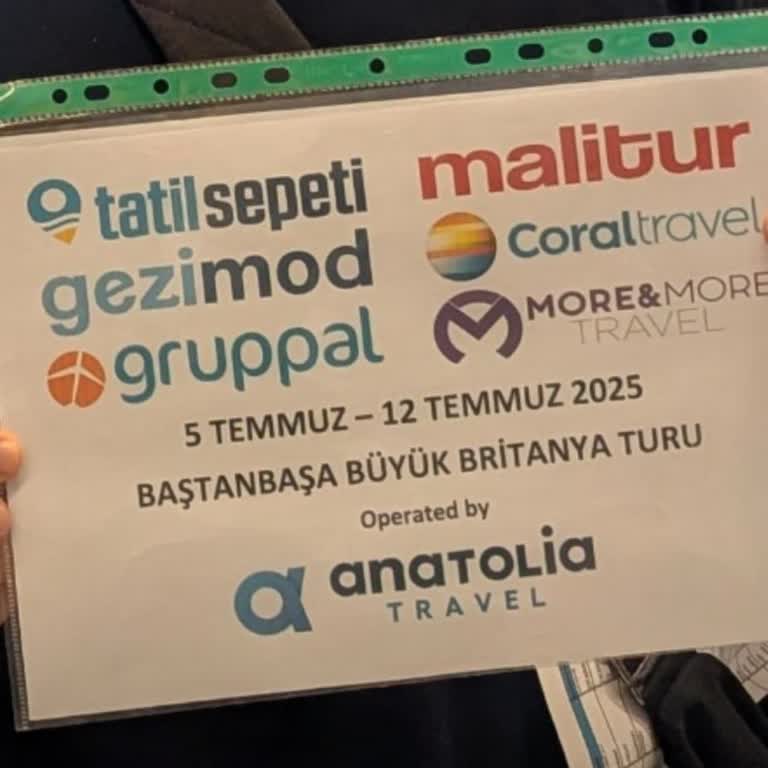 Gezinomi Büyük Britanya Turu'nda Organizasyon Ve Hizmet Sorunları