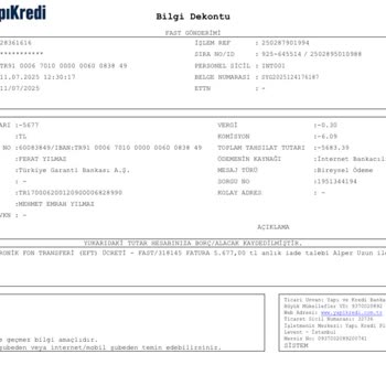 Siparişimde Yaşadığım Mağduriyet Ve Ödeme Sorunu