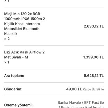 Siparişimde Yaşadığım Mağduriyet Ve Ödeme Sorunu