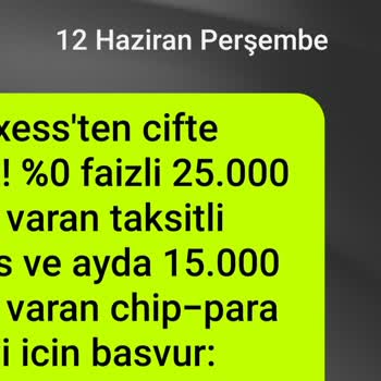 Faizsiz Kredi Vaadiyle Kart Başvurusu Sonrası Kredi Verilmedi