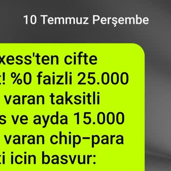 Faizsiz Kredi Vaadiyle Kart Başvurusu Sonrası Kredi Verilmedi