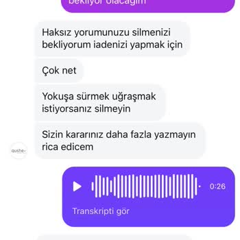 İade Süreci Sorunlu Ve Müşteri İlişkileri Yetersiz