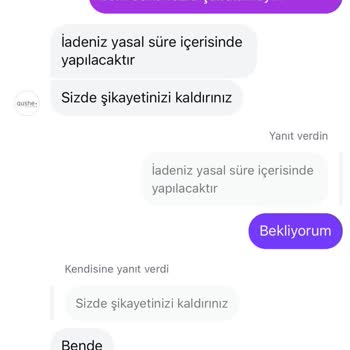 İade Süreci Sorunlu Ve Müşteri İlişkileri Yetersiz