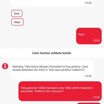 Kampanya İndirimi Sorunu Ve Yetersiz Canlı Destek Deneyimi