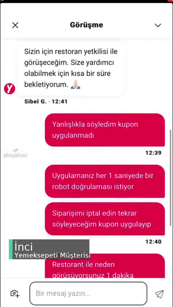 Yemeksepeti Robot Doğrulaması videonun kapak resmi