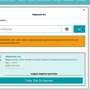 Watsons Mağazada Olan Ürünü Teslim Etmiyor Siparişim Hazırlanıyor Diyor