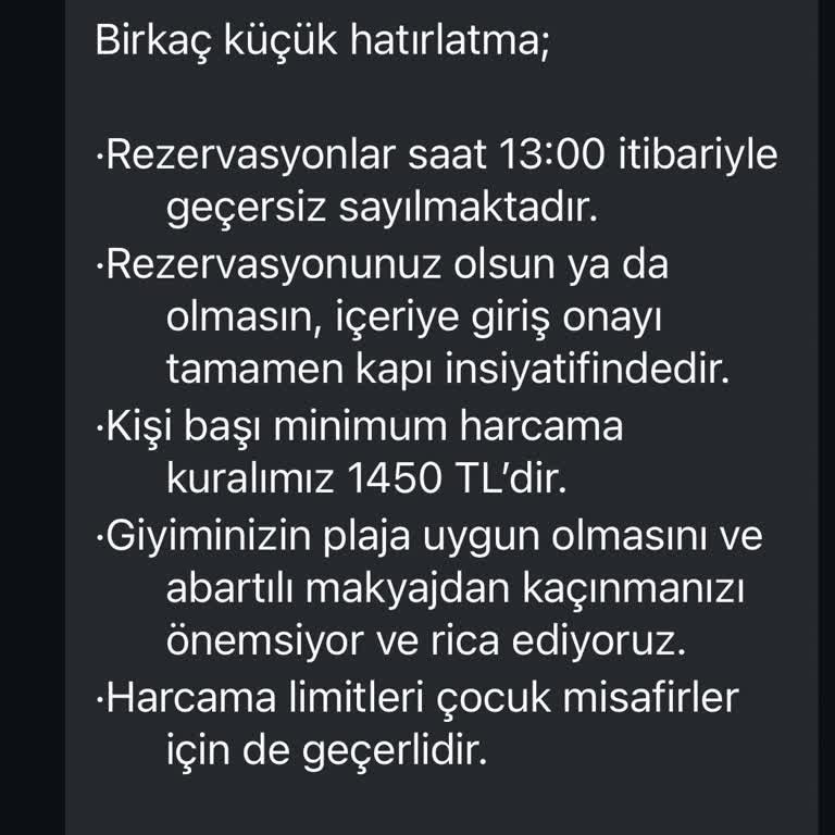 Om Paparazzi Beach Randevu Aldık Ama Listede Adımız Yokmuş