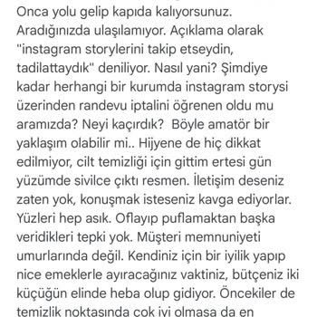 Hijyen Ve İletişim Sorunları Nedeniyle Mağduriyet Yaşadım