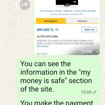 Sahibinden.com Üzerinden Satışta Güven Sorunu Yaşadım
