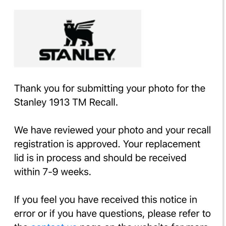 Stanley Kapak Değişimi 20 Haftadır Gönderilmedi