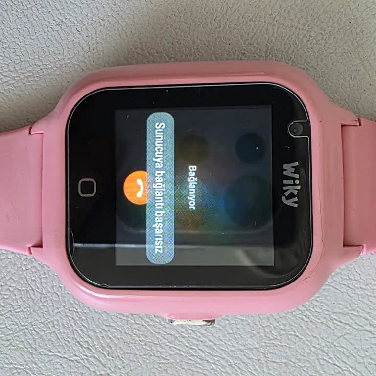 Wiky 4S Akıllı Saatte Görüntülü Görüşme Sorunu Ve İlgisiz Müşteri Hizmetleri