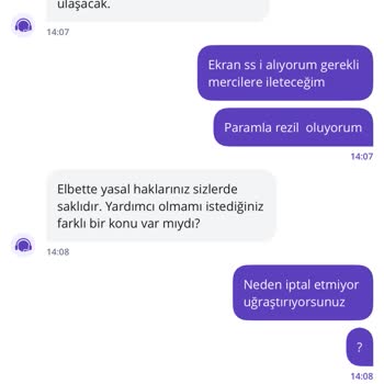 Soğuk Yemek Ve İade Sorunu: Paramın İadesini İstiyorum!