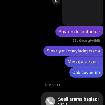 Abiye Siparişim Sonrası İletişimsizlik Ve Para İadesi Sorunu