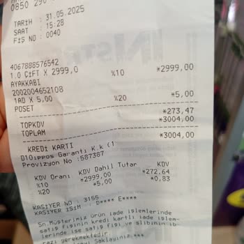 Ayakkabının Kısa Sürede Yıpranması Ve Garanti Sürecindeki Memnuniyetsizlik