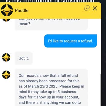I Request Refund for Ask AI Chat Annual Plan on Paddle But Still No Payment Received