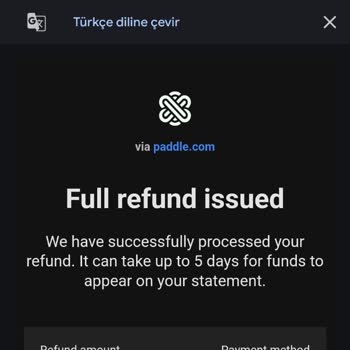I Request Refund for Ask AI Chat Annual Plan on Paddle But Still No Payment Received