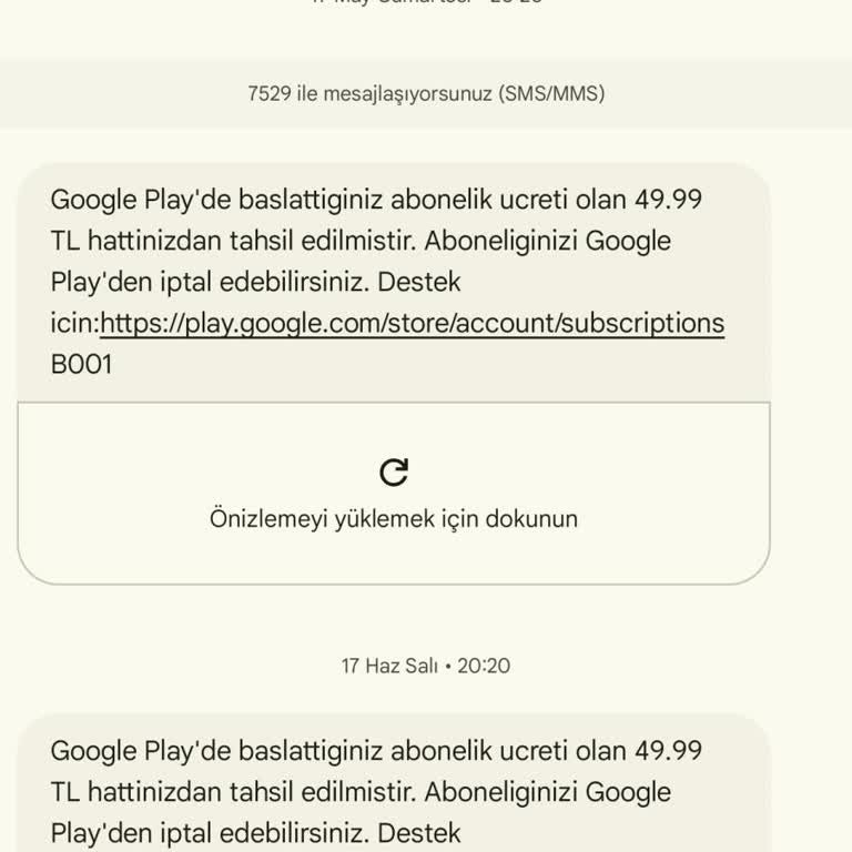 Kullanılamayan Google Hesabından Hala Ücret Kesiliyor, Sorunum Çözülmüyor