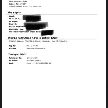 Digiturk TV + İnternet Kurulumu 72 Gündür Yapılmıyor, Mağdur Ediliyorum