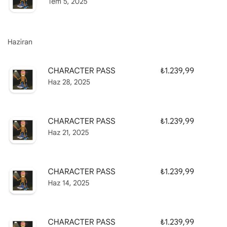 Haberim Olmadan Hesabımdan Yüksek Tutarlarla Oyun Üyeliği Çekildi