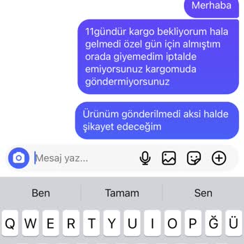 Sipariş Verildi, Ürün Gönderilmedi Ve İletişim Kurulamadı
