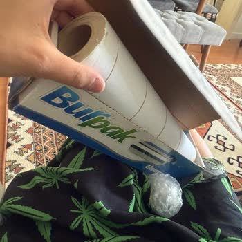 Burpak Alüminyum Folyo Yerine Boş Karton Çıktı!