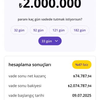 Vadeli Hesap Onayı Sonrası Getiri Tutarım Düşürüldü, Mağduriyetimin Giderilmesini İstiyorum