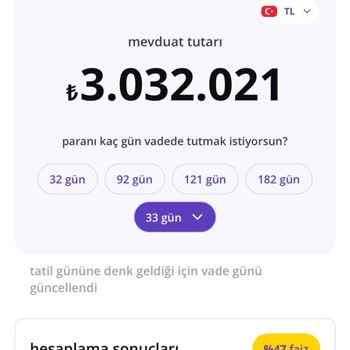 Vadeli Hesap Onayı Sonrası Getiri Tutarım Düşürüldü, Mağduriyetimin Giderilmesini İstiyorum