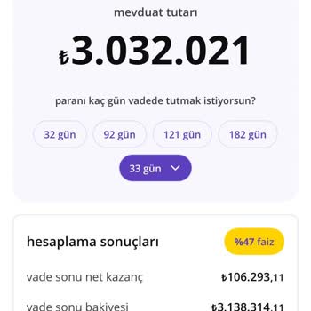 Vadeli Hesap Onayı Sonrası Getiri Tutarım Düşürüldü, Mağduriyetimin Giderilmesini İstiyorum