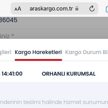 Mavi Değişim Sürecinde Pantolonum Gönderilmedi