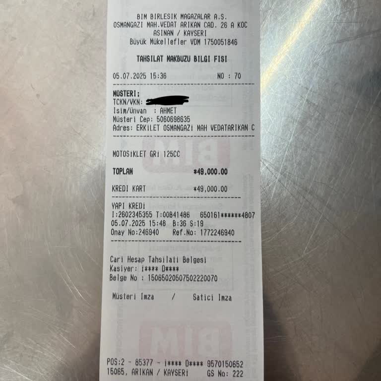 Ödediğim Motosiklet Stokta Yok, Paramı Değil Motosikletimi İstiyorum