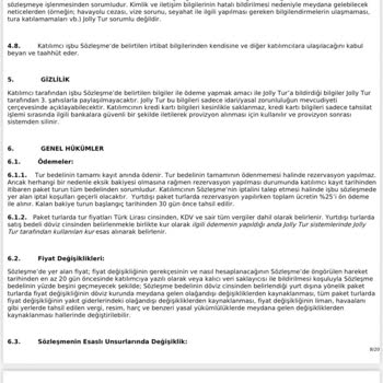 İptal Edilen Tur Sonrası Eksik İade Ve Mağduriyet