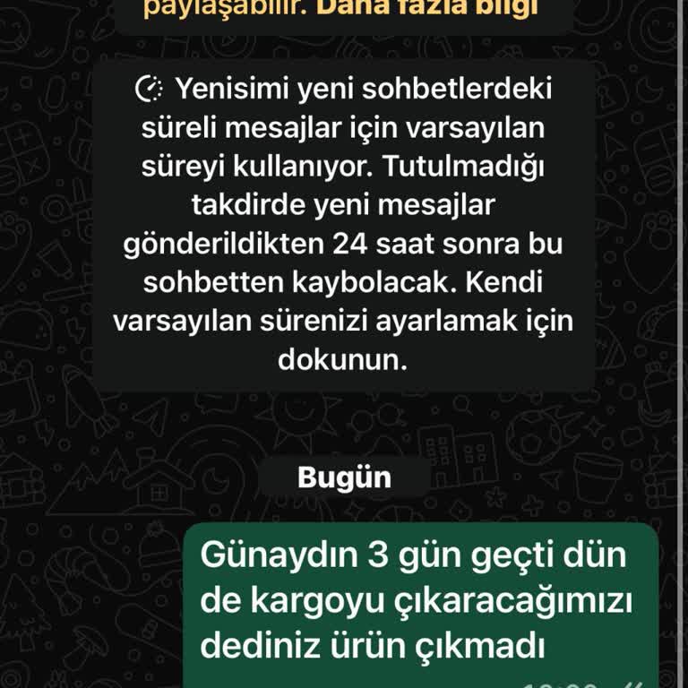 Siparişim Gönderilmiyor, İletişim Kurulamıyor