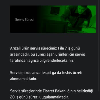 Monster Teknik Serviste Bilgilendirme Eksikliği Ve Mağduriyet Yaşıyorum