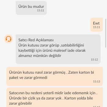 Trendyol İade Talebim Karton Kutu Bahanesiyle Haksız Şekilde Reddedildi