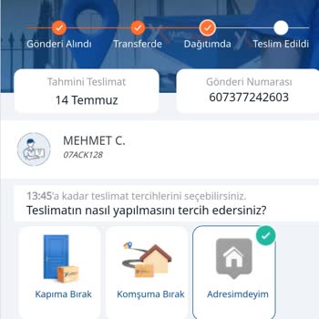 Yurtiçi Kargo Kargo Adresimdeyken Teslim Edilmeyip Lobide Bırakıldı, Müşteri Mağdur Oldu