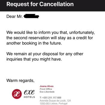 I Booked Twice and Paid Twice at Exe Liberdade Lisbon Due to Booking.com App Error