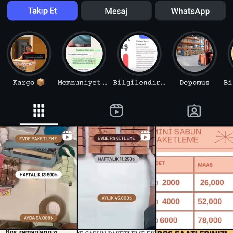 Evde Paketleme İşi Şikayeti