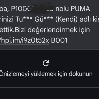 Defolu Ayakkabı İçin Değişim Talebim Puma Tarafından Reddedildi