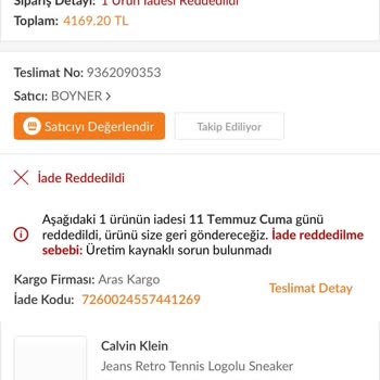 İki Ayda Yırtılan Sneaker İçin Tüketici Hatası Denilmesi Hayal Kırıklığı